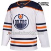 Camisola Edmonton Oilers Blank Adidas Branco Authentic - Criança